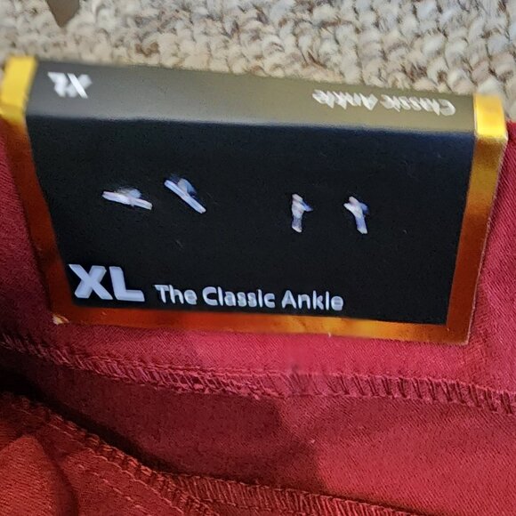 NWT Robert Louis The Classic Ankle Luxury Stretch Pants Size XL - Picture 6 of 9